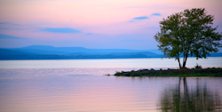 Lake at dawn